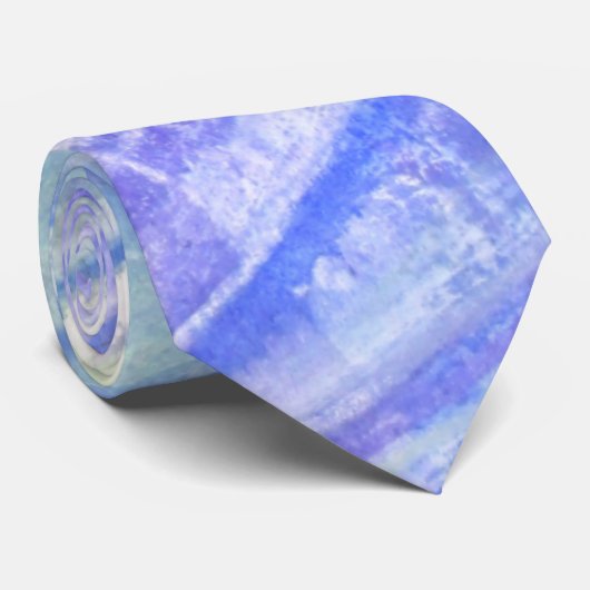 ピーク水色の下の抽象芸術 ネクタイ (ロール)