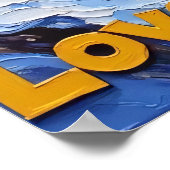 ピーク演奏：クマの冬のメロディ ポスター (角)