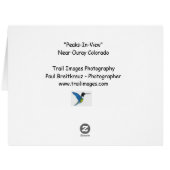 "ピーク眺め" (裏面横)