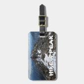 ピーク荷物のラベルをハイキングして下さい ラゲッジタグ (正面縦)