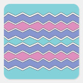 ピーク鮮やかジグザグ スクエアシール (正面)