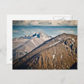 ピーク、ロッキー山国立公園は憧れます ポストカード (正面/裏面)