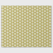 ピーグリーン |ホワイトダマスコラッピング紙 ラッピングペーパー (フラット)