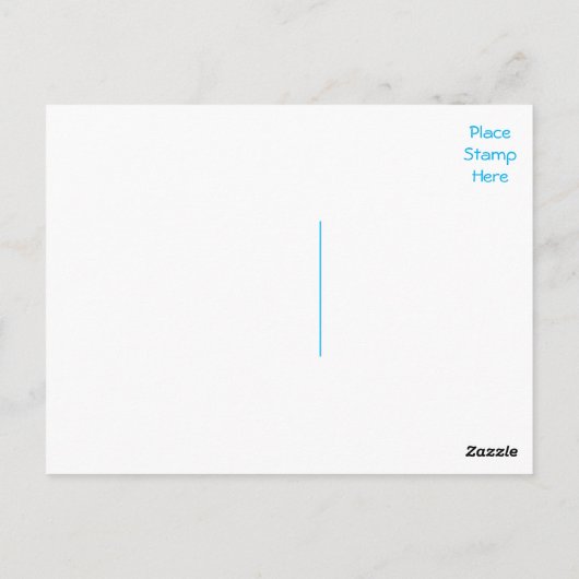 ピーゲスの子犬空白のポストカード ポストカード (裏面)