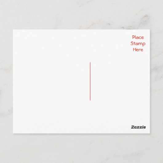 ピーゲスの子犬空白のポストカード ポストカード (裏面)