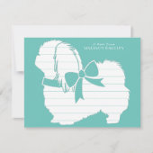 ピーゲスドッグパピー サンキューカード (正面)