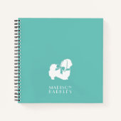 ピーゲスドッグパピー ノートブック (正面)