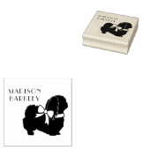 ピーゲスドッグパピー ラバースタンプ (押印)