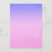 ピーコエレガントックブライダルシャワー共有Aレシピ エンクロージャーカード (裏面)