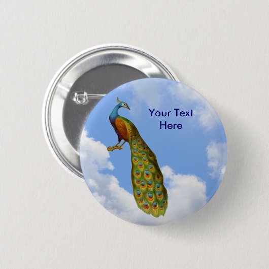 ピーコエレガントック動物のボタン 缶バッジ (正面&裏面)