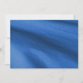 ピーコエレガントック王室のブルー卒業パーティー 招待状 (裏面)