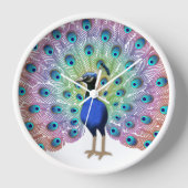 ピーコカラフルック 壁時計 (正面)