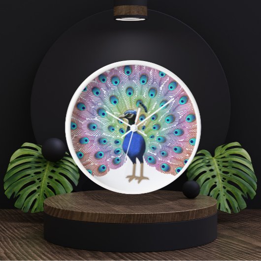 ピーコカラフルック 壁時計