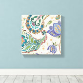 ピーコッお洒落ク キャンバスプリント (インサイチュ (ウッドフロア))