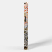 ピーコッかわいらしクピンク金ゴールド Case-Mate iPhoneケース (裏面 / 右)