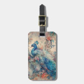 ピーコッエレガントク ラゲッジタグ (正面縦)