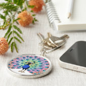 ピーコッカラフルク キーホルダー (側面)