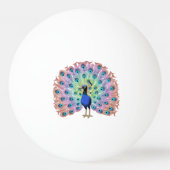 ピーコッカラフルク 卓球ボール (裏面)