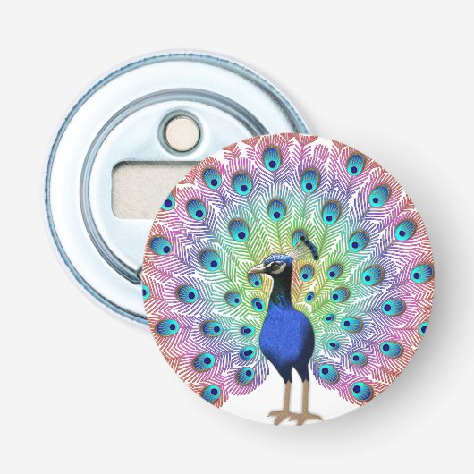 ピーコッカラフルク 栓抜き (正面)