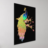 ピーコッカラフルク 箔ポスター (レイダウン)