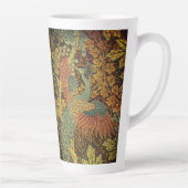 ピーコックとオークリーフのフローラビクトリアンジャカード カフェラテマグ (右)