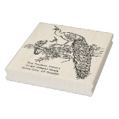 ピーコックとピーエンオンザブランチネーム差出人住所 ラバースタンプ (スタンプ)