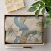 ピーコックとフローラの切り離し紙 薄葉紙 (ギフト)