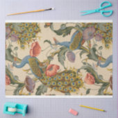 ピーコックとフローラの切り離し紙 薄葉紙 (クラフト)