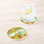 ピーコックと白鳥 コースター (側面)