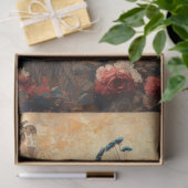 ピーコックと赤面ピンクローゼデクページ 薄葉紙 (ギフト)