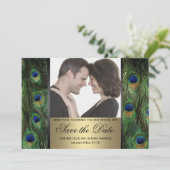 ピーコックの保存日付写真 セーブザデート (スタンド正面)