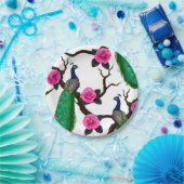 ピーコックの庭 ペーパープレート (パーティー)