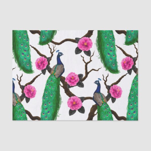 ピーコックの庭 薄葉紙 (正面)