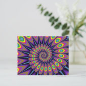 ピーコックはがき ポストカード (スタンド正面)