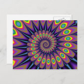 ピーコックはがき ポストカード (正面/裏面)