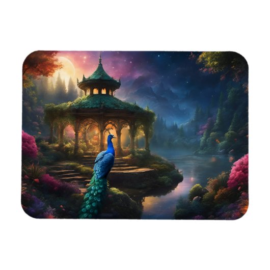 ピーコックアットザガーデンガゼボ マグネット (横)