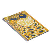 ピーコックアンティークヴィンテージ カラフル ノートブック (右側)