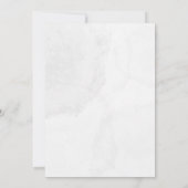 ピーコックアンドフェザー結婚式招待状 招待状 (裏面)