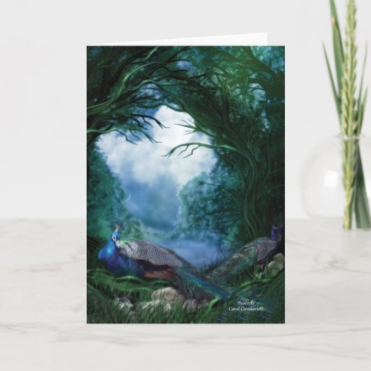 ピーコックアートカード カード (正面)