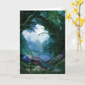 ピーコックアートカード カード (黄色い花)