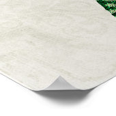 ピーコックアートキャンバス ポスター (角)