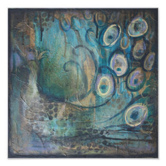 ピーコックアートプリント フォトプリント           