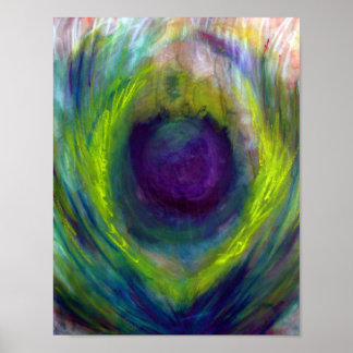 ピーコックアートプリント ポスター