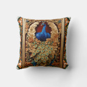 ピーコックアート王室のスタイル クッション (裏面)