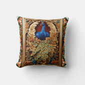 ピーコックアート王室のスタイル クッション (正面)