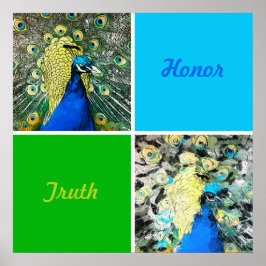 ピーコックアート ポスター
