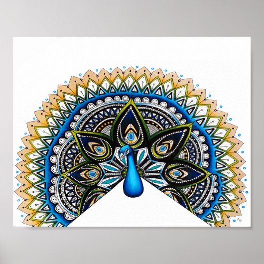 ピーコックアート ポスター (正面)