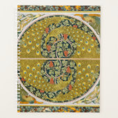 ピーコックアールヌーボースタイルラウンド複雑なデザイン プランナー手帳 (正面)