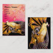 ピーコックイエロー 名刺 (正面/裏面)