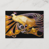 ピーコックイエロー 名刺 (裏面)